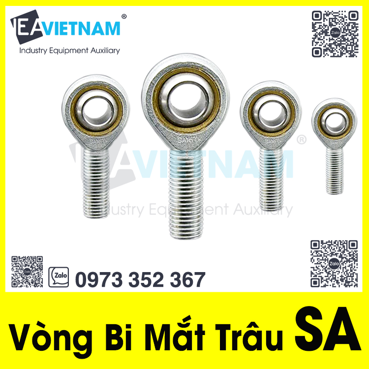 Vòng bi mắt trâu M6 6mm SI6 + SA6