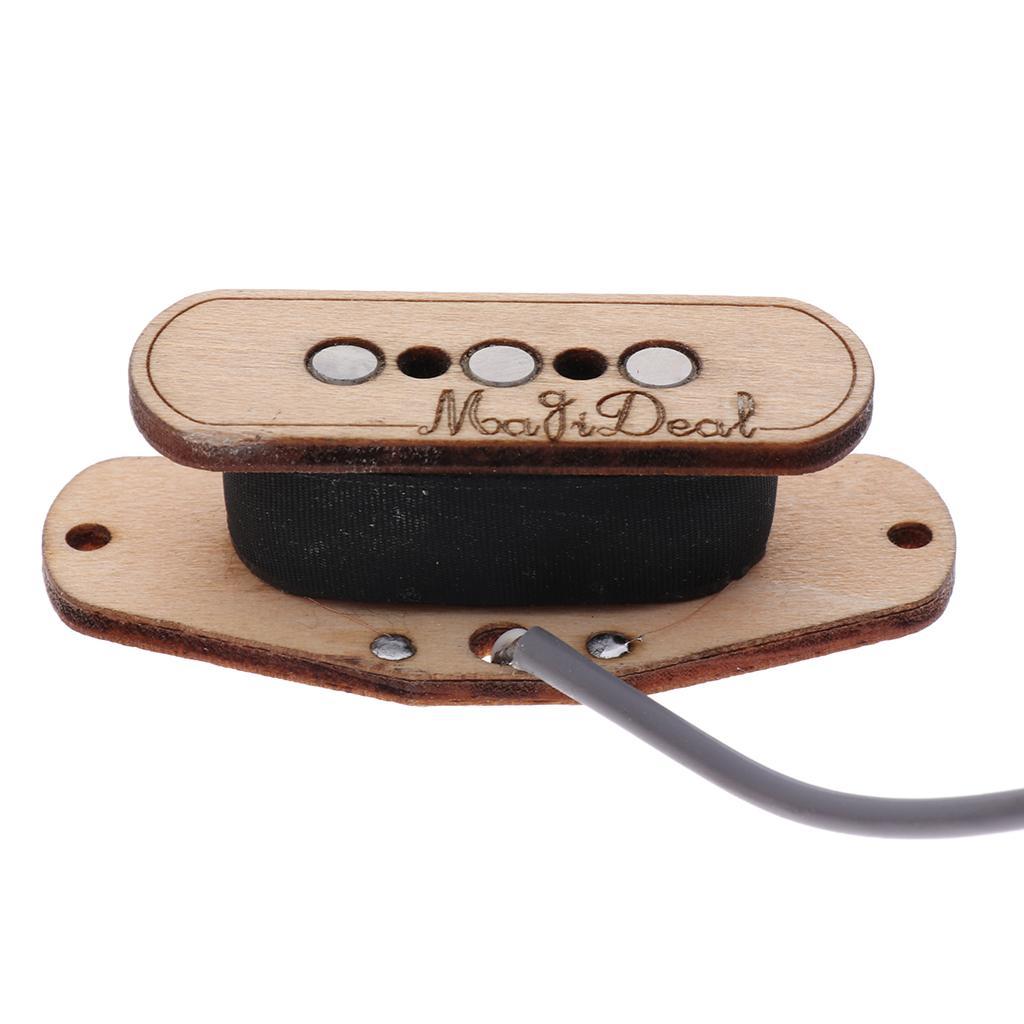 5 x 3 String Cigar Box Guitar Pickup With Input Jack Cigar Box Guitar Parts