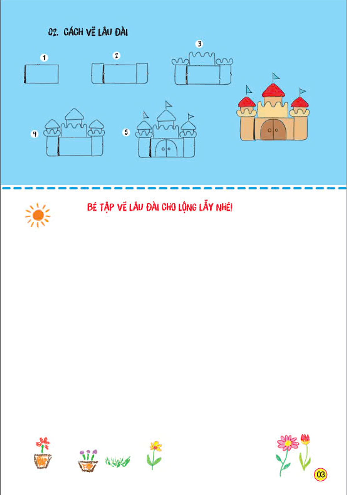 Sách - Sách Tô Màu - Bé Tập Làm Họa Sĩ - Bé Tập Vẽ Các Đồ Vật