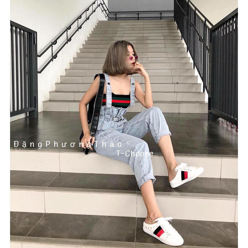 YẾM JEAN DÀI NỮ THỜI TRANG TRẺ TRUNG, NĂNG ĐỘNG MÀU XANH XÁM SIÊU HOT TB2