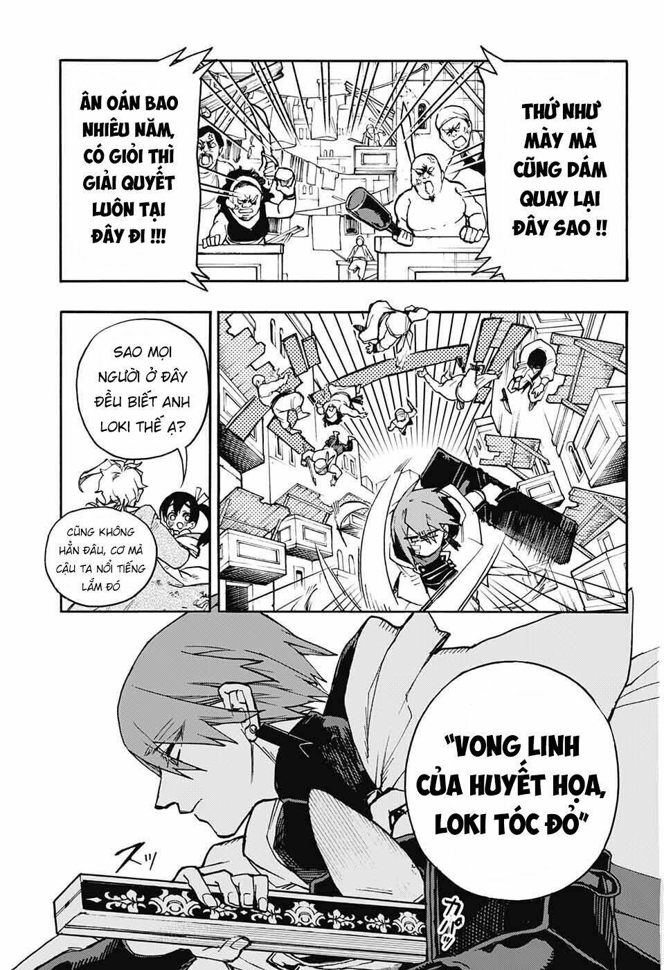 những bức họa quái dị của phù thủy chapter 9 18