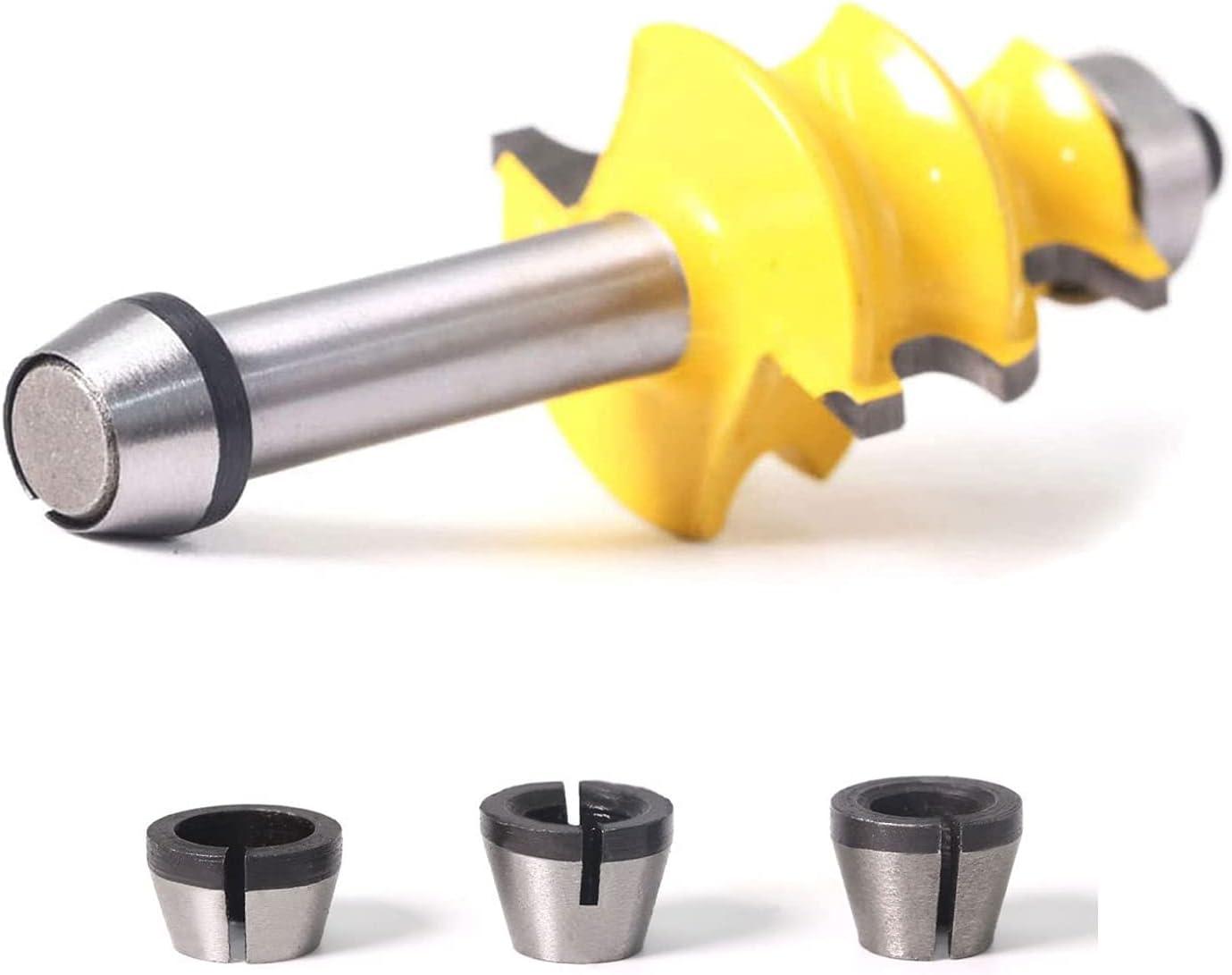 6 Cái Chuck Đầu Kẹp Đầu Bộ Chuyển Đổi Đầu Router Cho Máy Khoan Router Máy Khắc Tông Đơ Điện Bộ Định Tuyến Chế Biến Gỗ Giá Kẹp