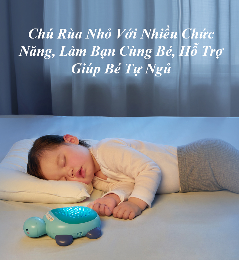 Rùa Ru Ngủ Phát Ánh Sáng, Nhạc Trắng - KUB