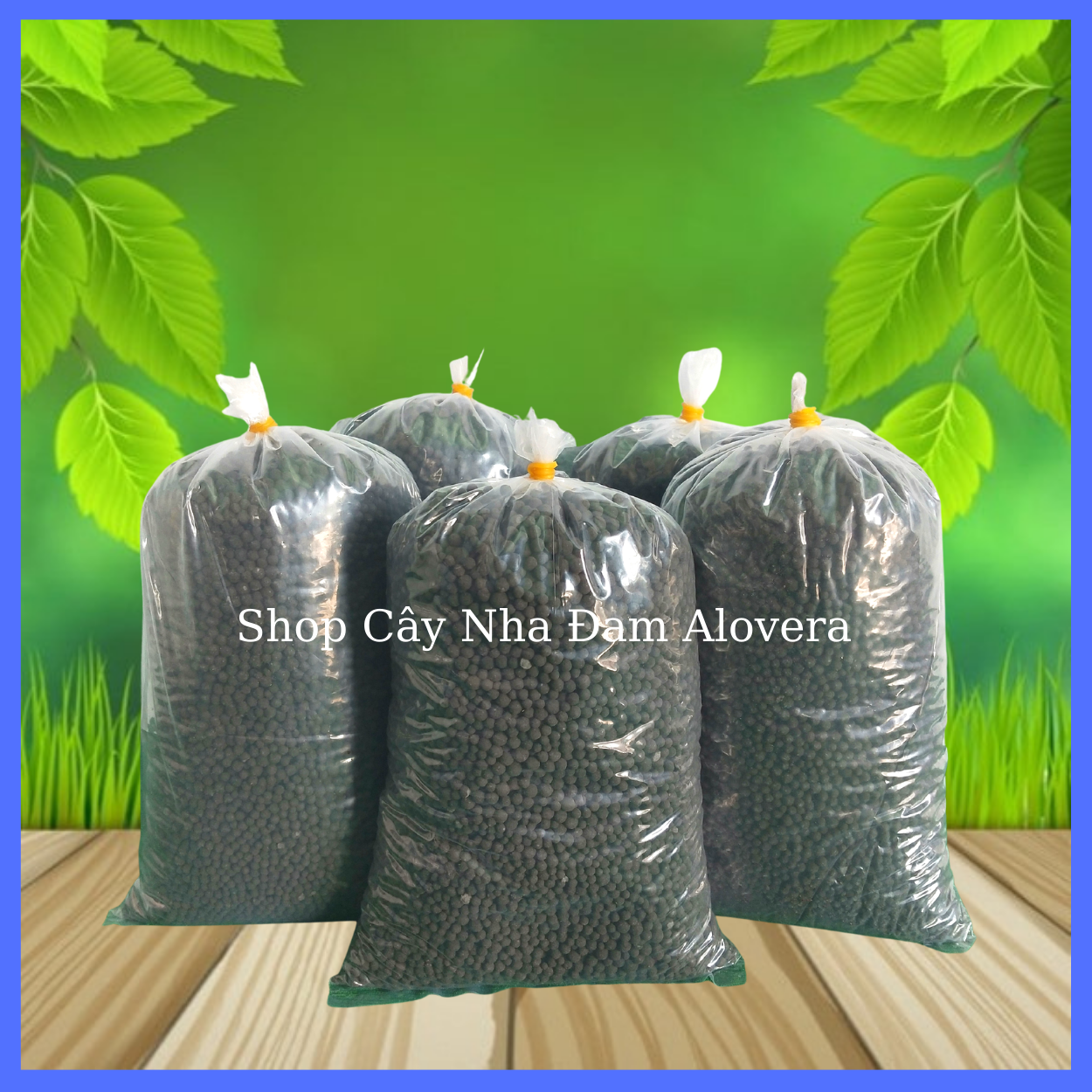 Phân Lân Hữu Cơ Humic Khử Chua Hạ Phèn Chuyên Rau Màu (1KG)