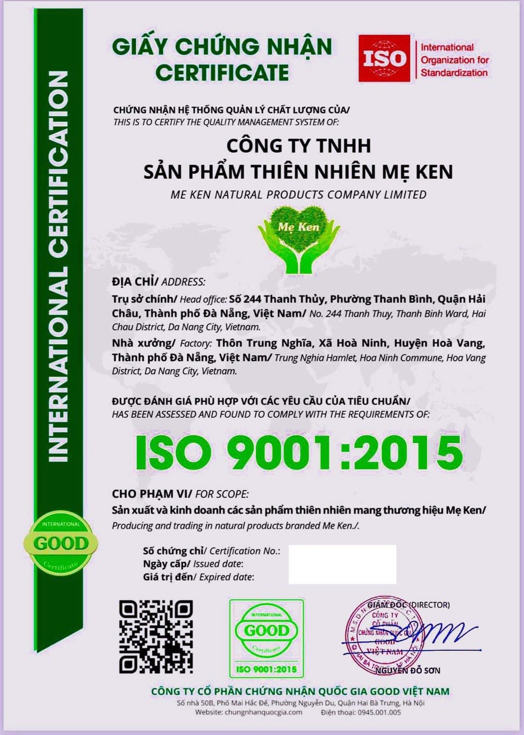 Tinh Chất Hoàng Đằng MẸ KEN 10ml- Serum mụn