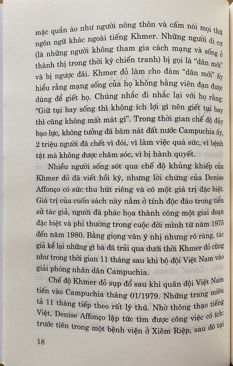 Thoát khỏi địa ngục Khmer đỏ- Hồi ký của một người còn sống (Xuất bản lần thứ ba) (Sách tham khảo)