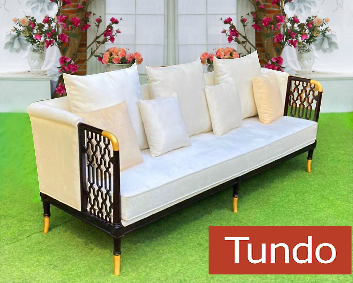 Bộ sofa Tundo khung đồng nệm mút cao cấp