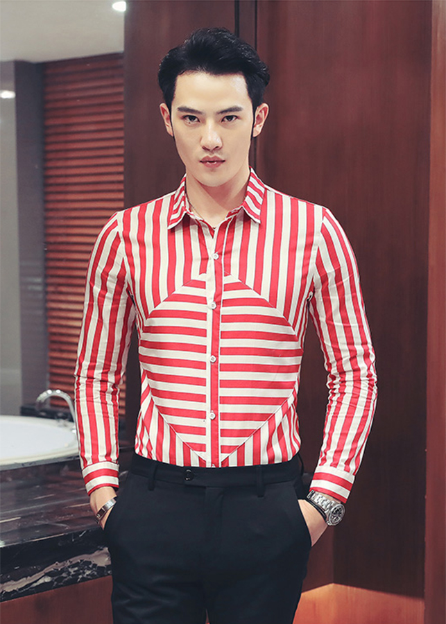 Áo Sơ Mi Nam Titishop SM708 Tay Dài