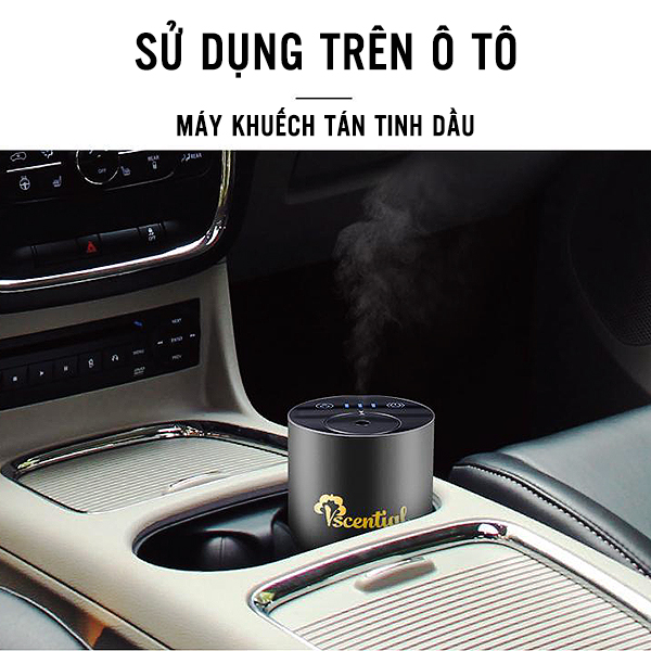 Máy Khuếch Tán Tinh Dầu VSL19 Vscential  Tặng Kèm 2 Chai Tinh Dầu 10ml