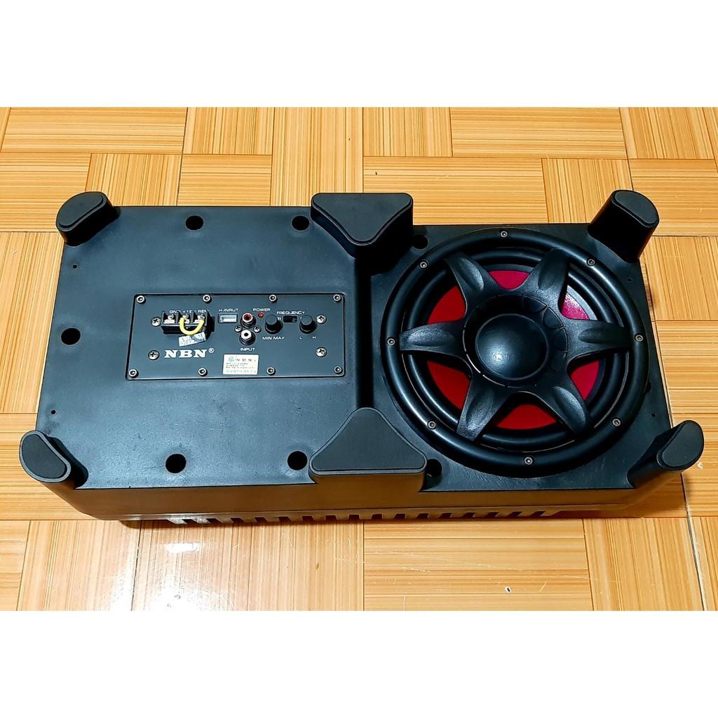 Loa Sub Bass 8 inch Siêu Trầm Công Suất 400W 2 Chế Độ Cực Khoẻ - Loa Sub Điện NBN-NA868 Để Gầm Ghế/ Cốp Sau Ô Tô