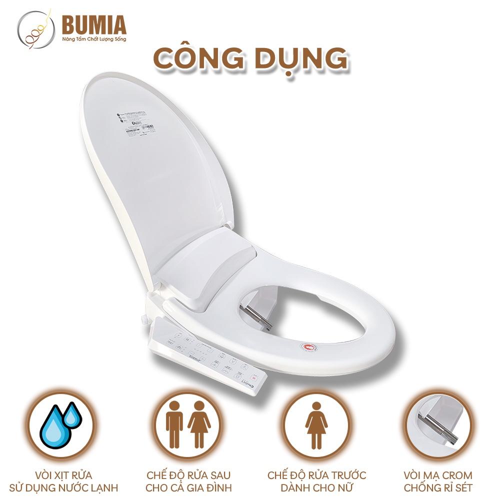 Bumia bidet Thiết bị vệ sinh thông minh nhập khẩu chính hãng Hàn Quốc, mã sản phẩm HB220