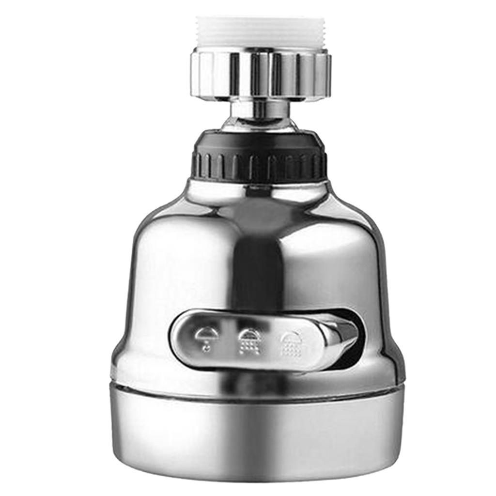 360 Rotary Faucet Filter Water Saving 3 Gear Adjustable