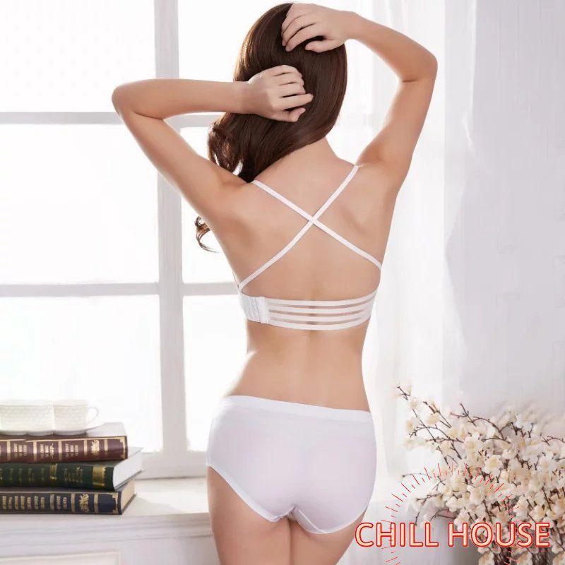 Áo Ngực Dây Rút, Chống Tụt, Đệm Dày, Nâng Ngực ms3058 - CHILLHOUSE
