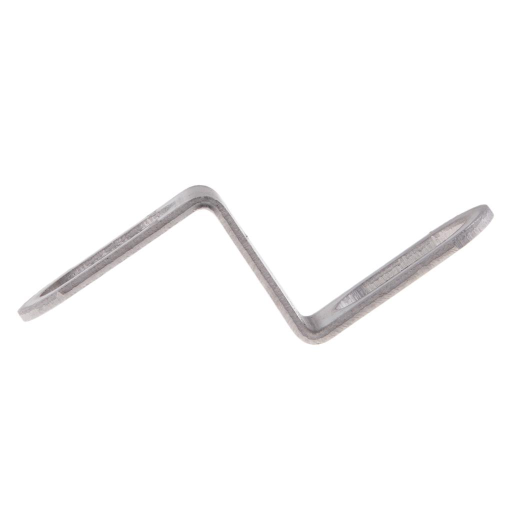 2x Exhaust Motorcycle Universal Hanger 12" Mounting Bracket + Z