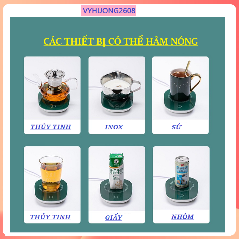 Đế Hâm Nóng Đồ Uống, Cà Phê