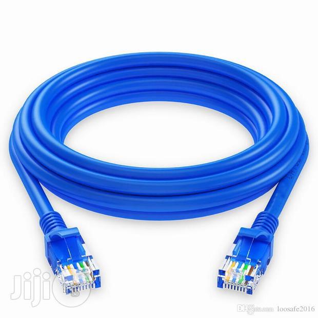 Cáp Mạng UTP Cat 5E Dây Xanh ( Bấm Sẵn 2 Đầu )Cable Lan UTP Cat 5E -40m