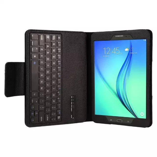 Bao da kèm bàn phím Bluetooth cho Saung Galaxy Tab A 9.7 sm-p550 p555 W / s M2 bên MBM(9