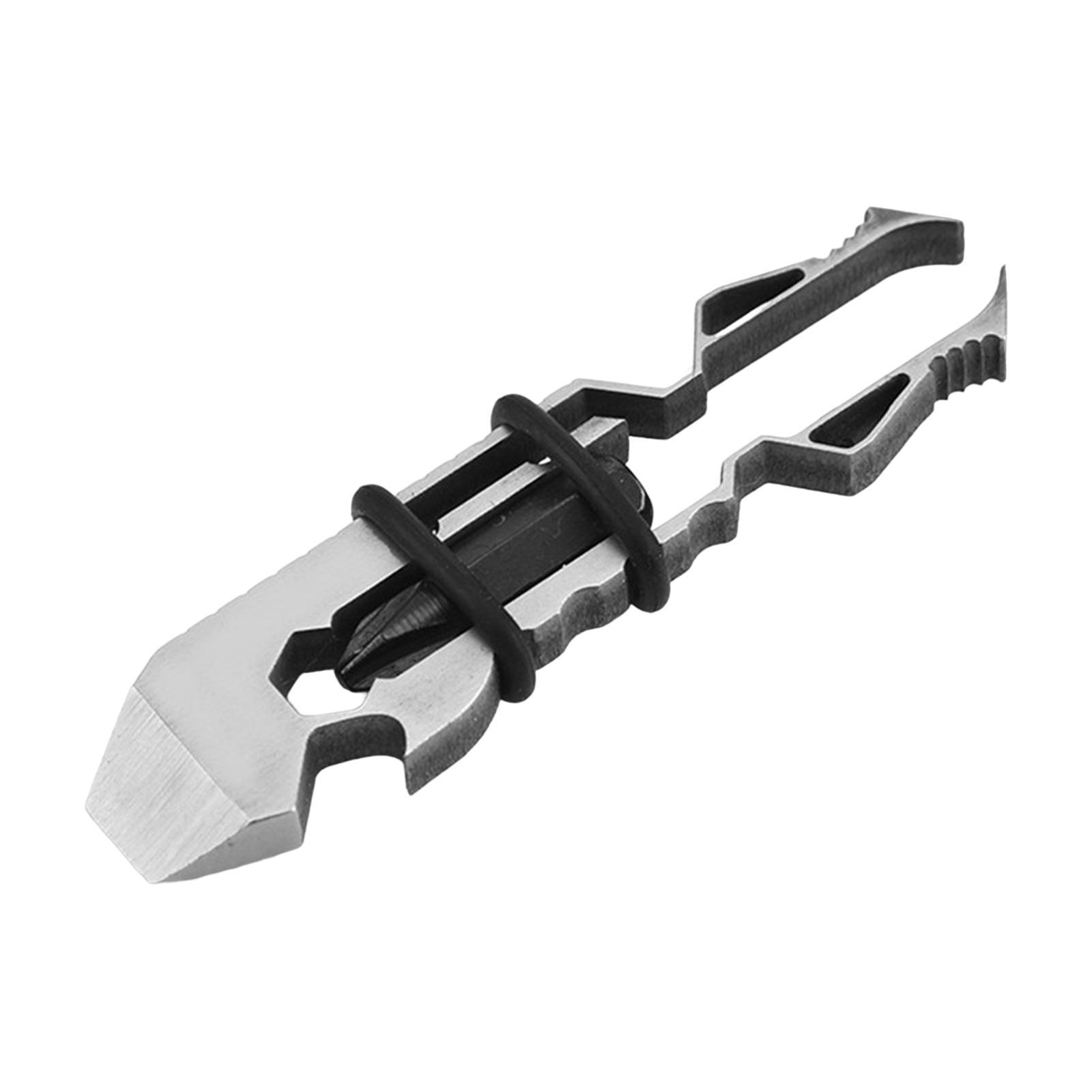 Multifunctional Tools Screwdriver Camping Outdoor Wrench 6 In 1