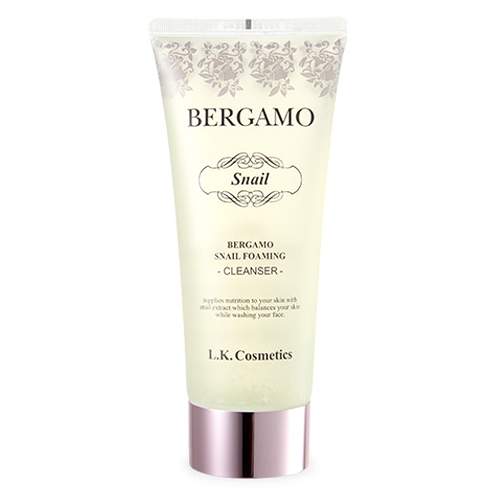 Sữa Rửa Mặt Bergamo Snail Foaming Cleanser 150ml