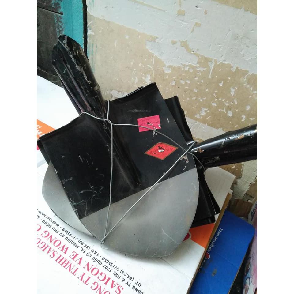 Xẻng đen xây dựng- đường kính 23cm