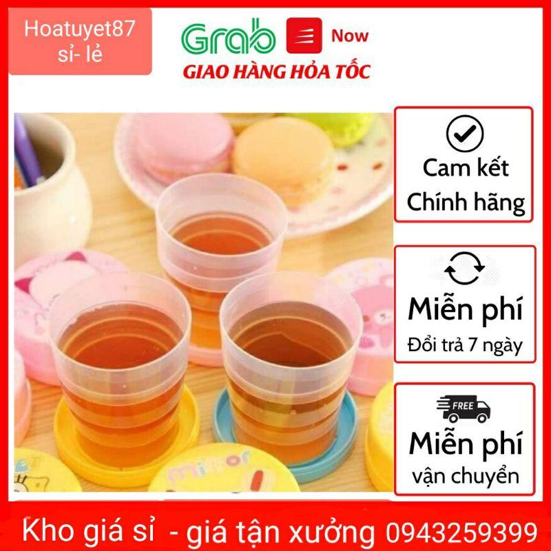 Cốc nhựa gấp gọn thông minh nhiều hình