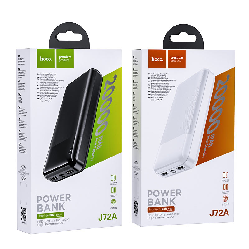 SẠC DỰ PHÒNG J72A 20000mAh - HN