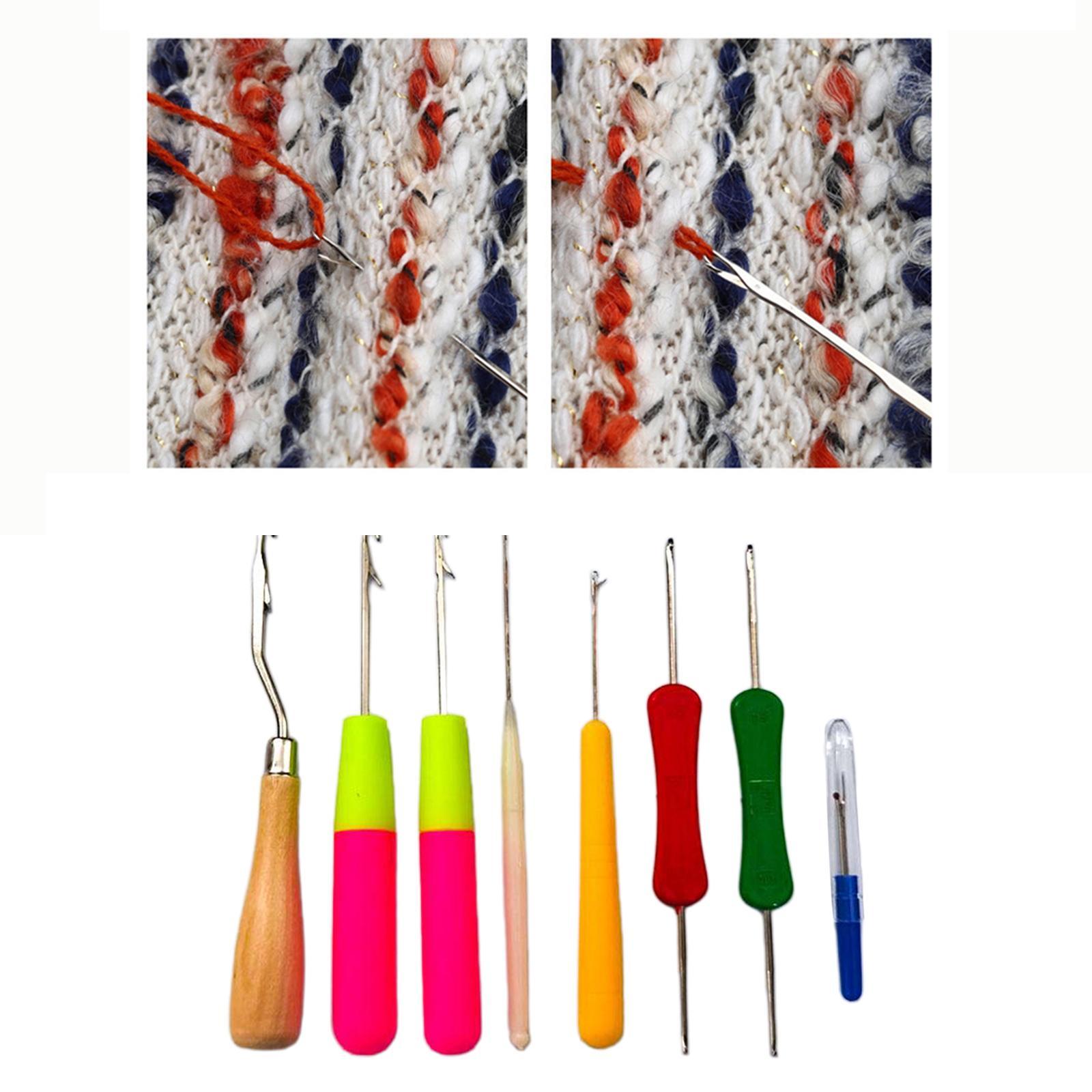 9Pcs/Set Latch Crochet Hair  Hooks Dreadlock for Carpet Making Crafts