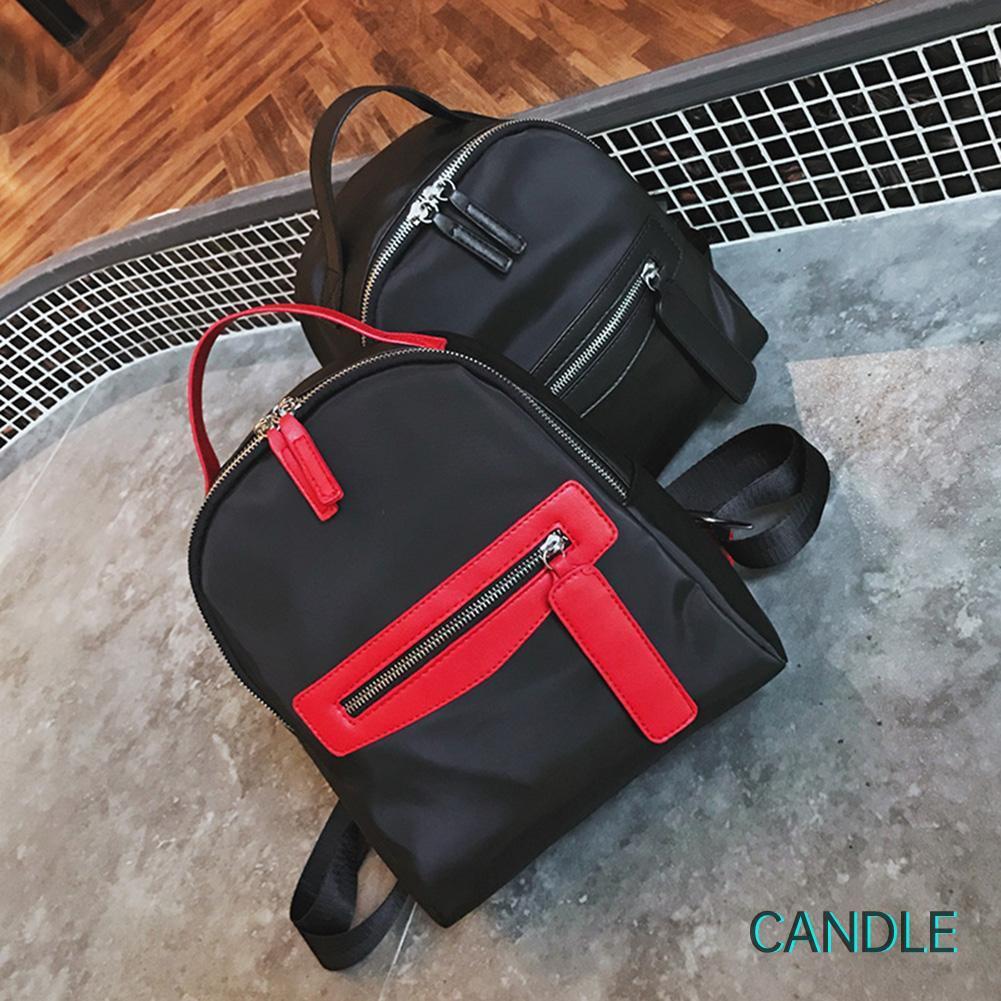 Ba Lô Vải Nylon Chống Thấm Nước Thời Trang Cho Nữ