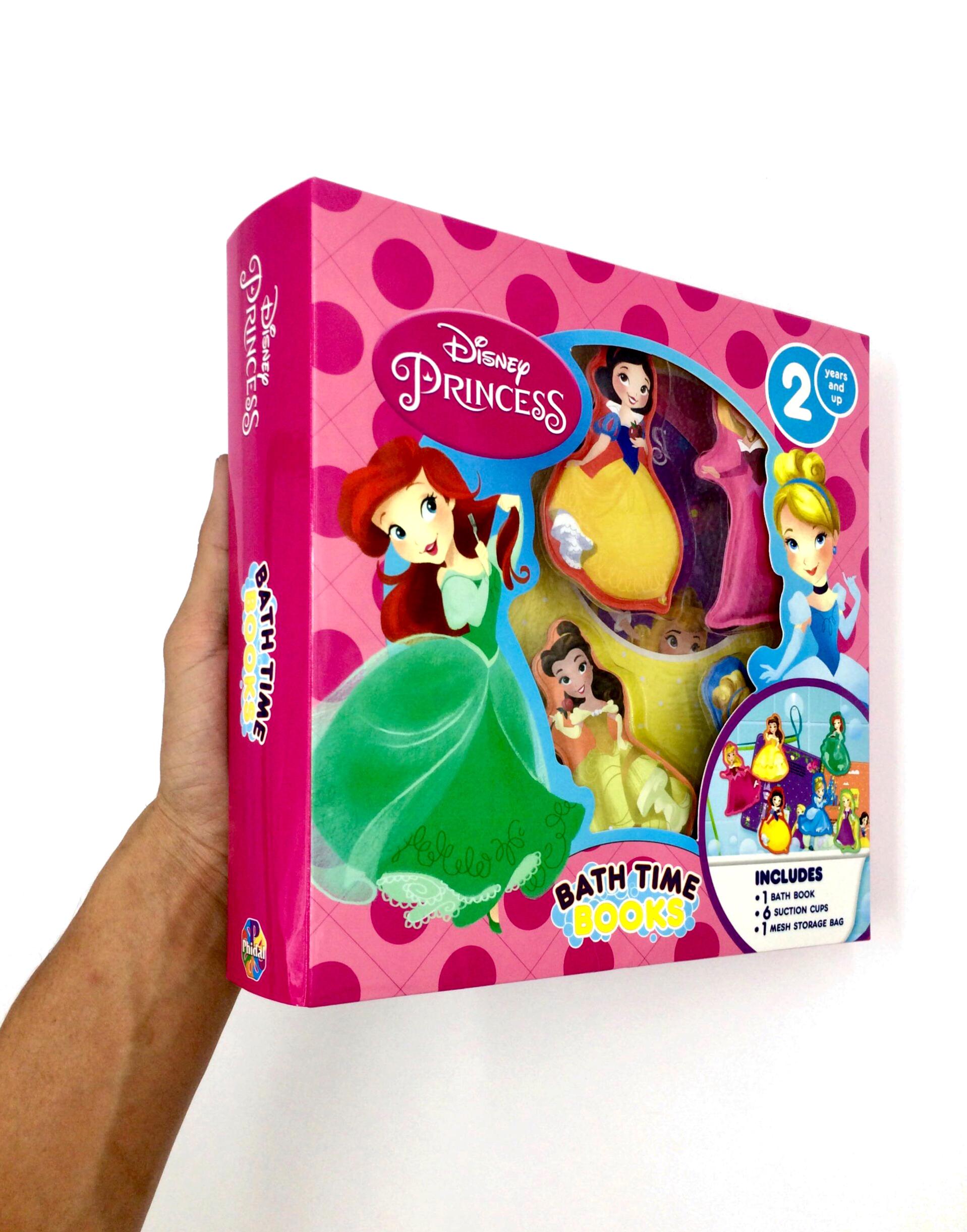 Disney Princess: Bath Time Books