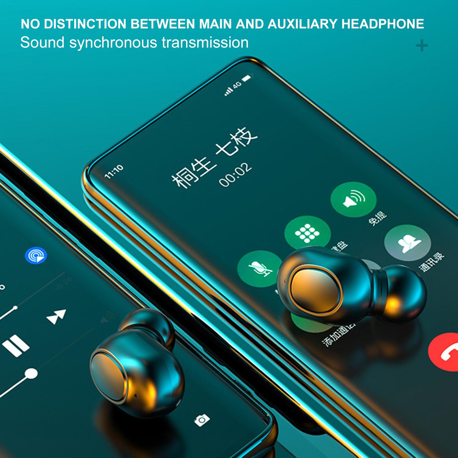 Tai nghe không dây Bluetooth 5.0 TWS có Mic LED Màn hình hiển thị chống nước LB60