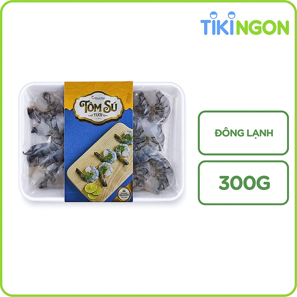 Tôm Sú Thịt sz 51/60 Đông Lạnh MPGF 300g