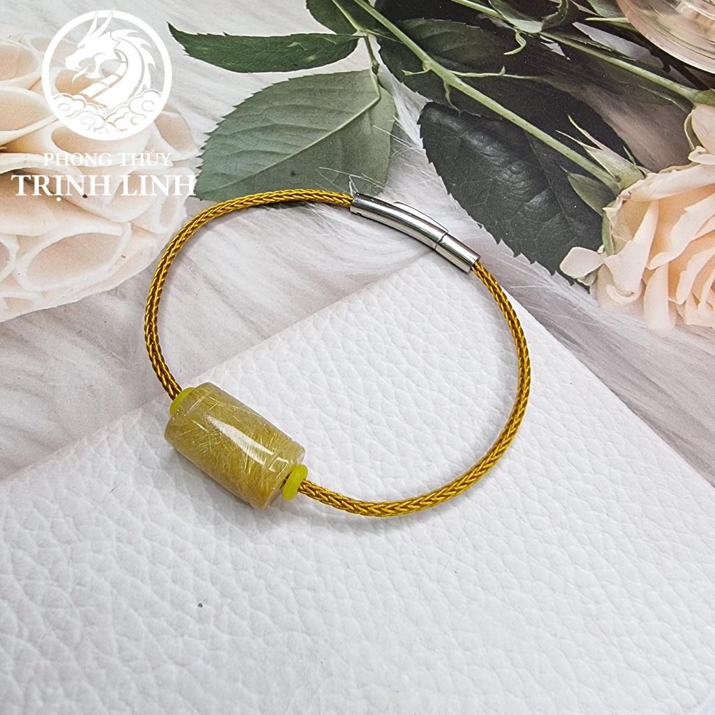 VÒNG TAY LU THỐNG TÓ.C VÀNG ĐẶC SIÊU ĐẸP