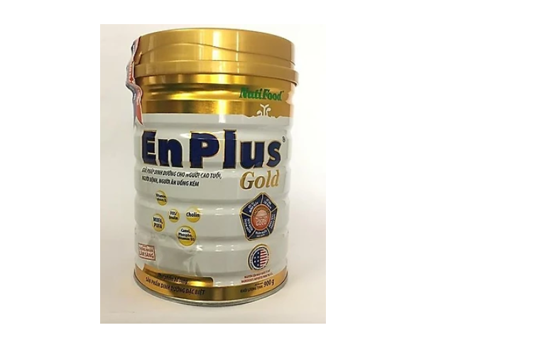 Combo 04 hộp Sữa bột  Enplus Gold 900 Gr của hãng nutifood : sữa bổ sung dinh dưỡng hàng ngày cho người trưởng thành, đặc biệt cho người bệnh, người vừa ốm dậy cần bồi bổ sức khỏe-Tặng ngay combo 02 khăn đa năng