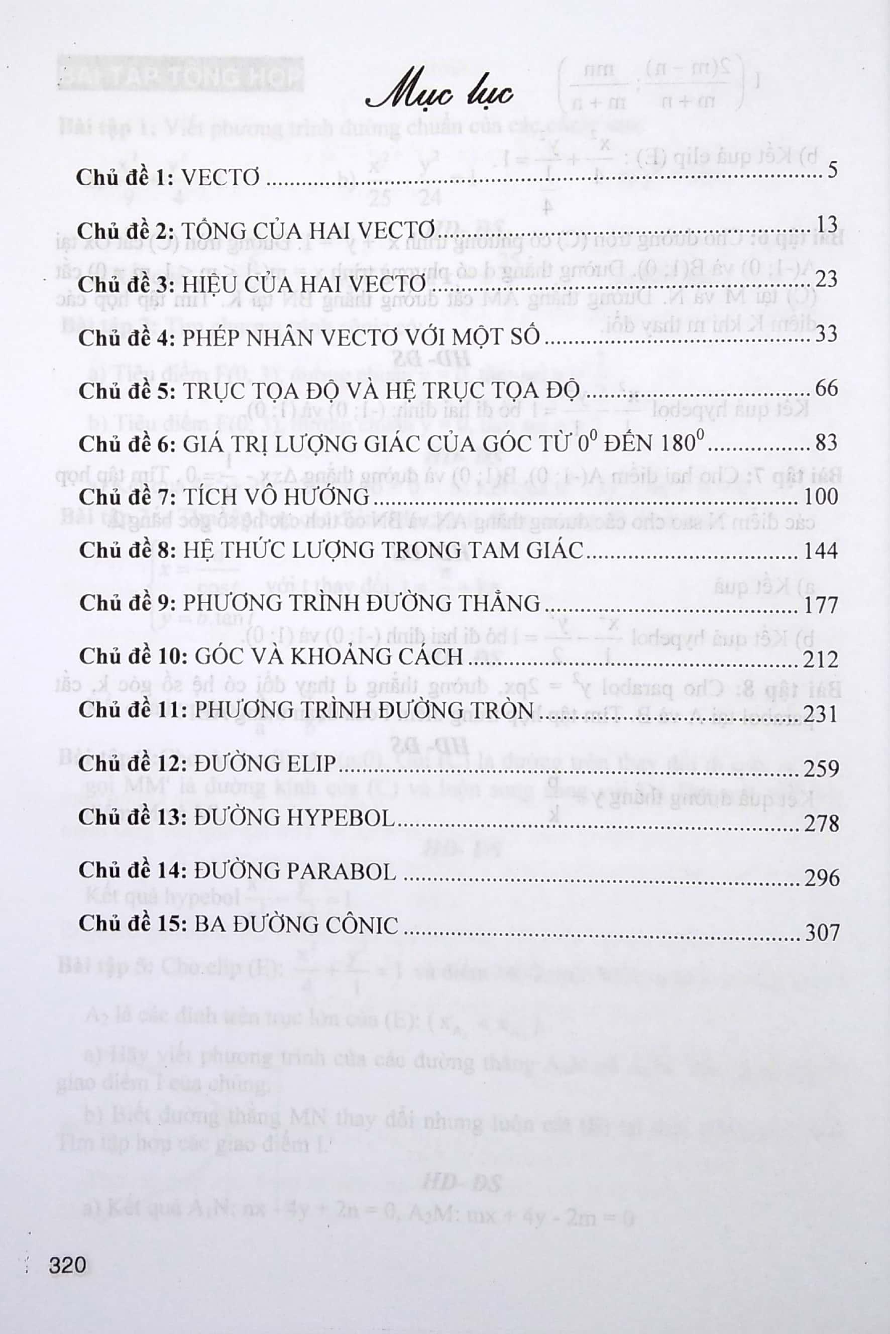 Phương Pháp Giải Các Chủ Đề Căn Bản Hình Học 10 (2020)