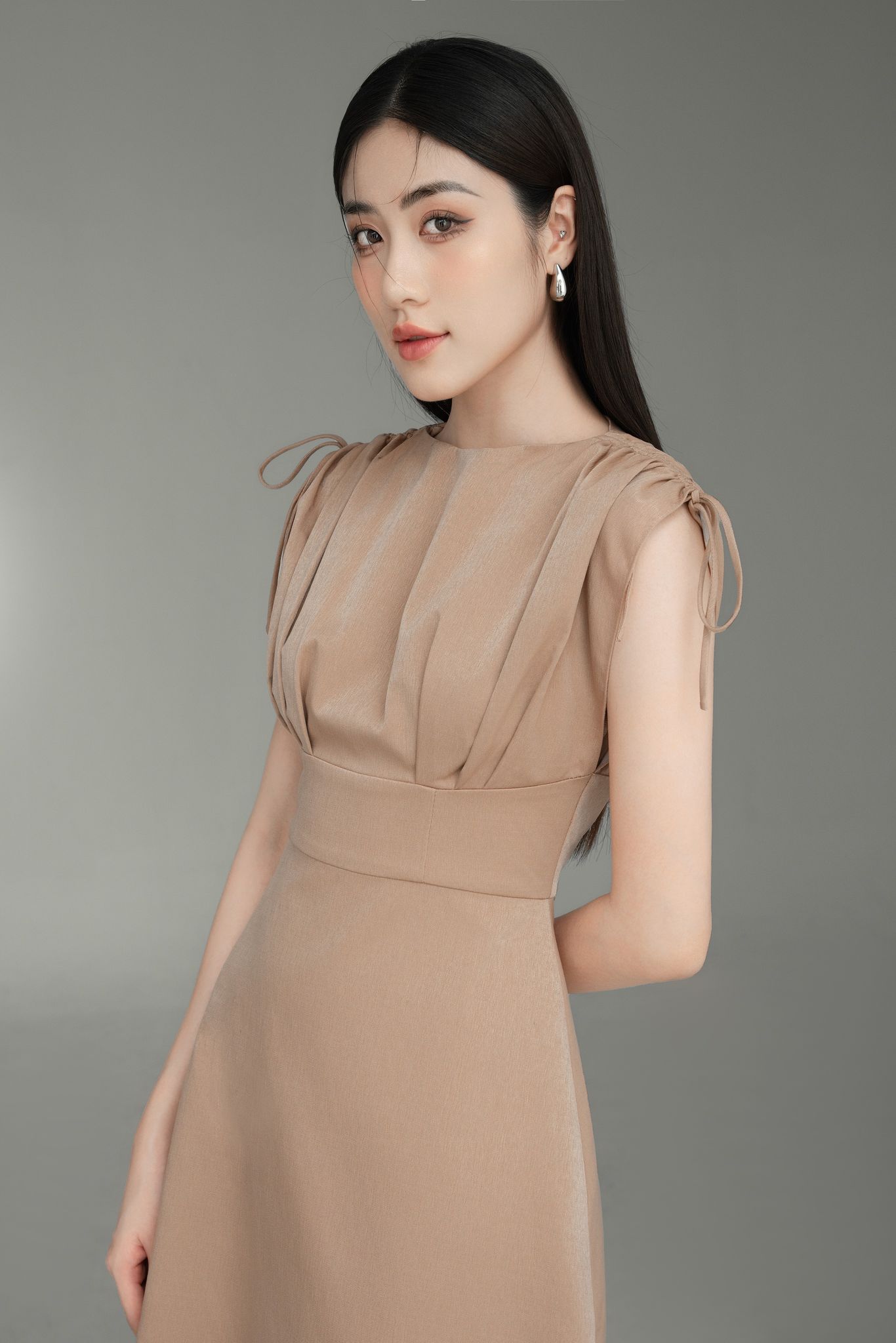 OLV - Đầm Evangeline Caramel Dress