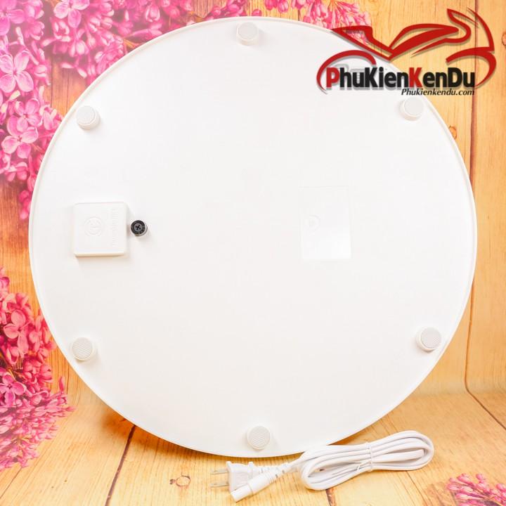 ĐẾ XOAY, BÀN XOAY TRƯNG BÀY SẢN PHẨM 45CM DÙNG ĐIỆN 220V, TẢI: 30KG- ĐEN