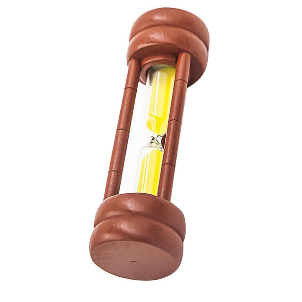 Sand Clock Hourglass Timer for Kitchen Yoga Kid Game -Yellow Sand