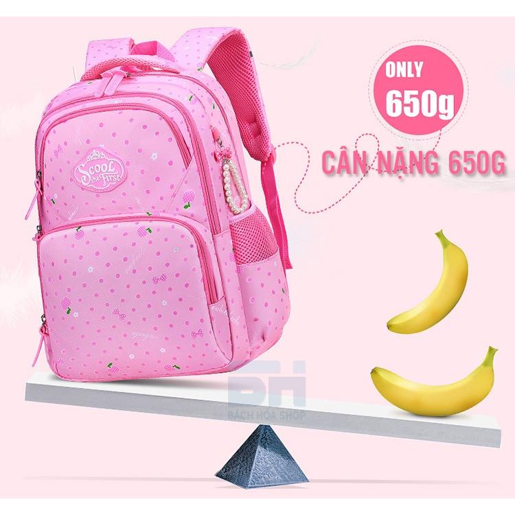 Balo học sinh chống thấm nước SCOOL, thời trang, cá tính, siêu nhẹ, ngăn chứa lớn có phản quang phát sáng ban đêm