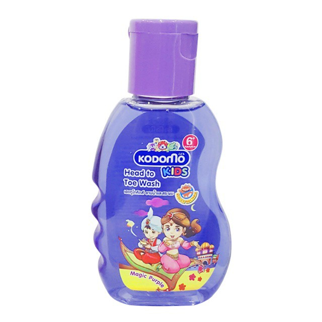 Dầu Tắm Gội Kodomo toàn thân chai 100ml cho bé từ 6 tuổi