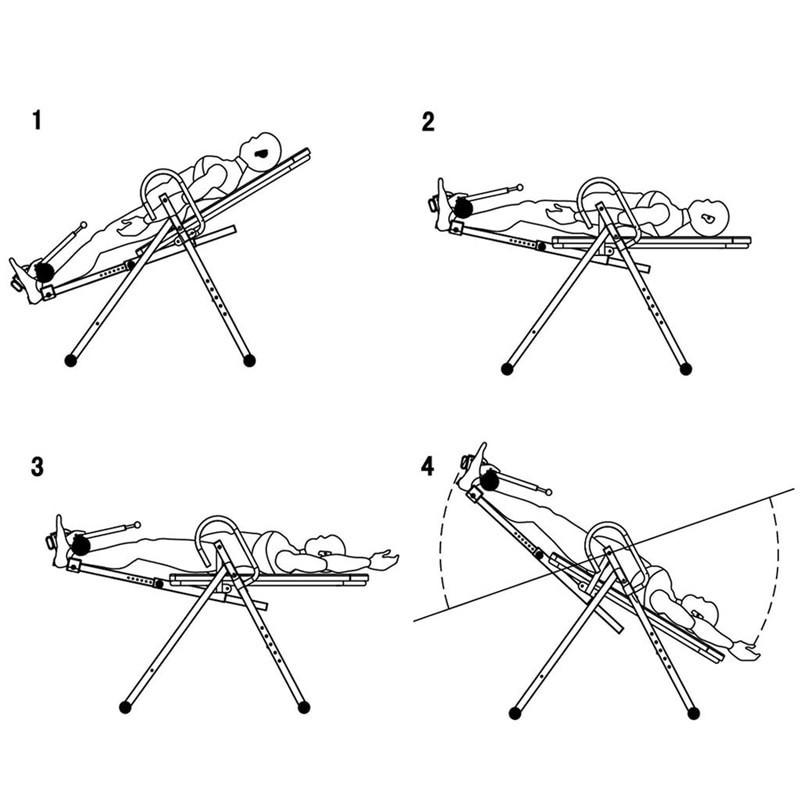 Ghế dốc ngược Cải thiện sớm thoát vị đĩa đệm - Cột sống khỏe, ngừa bại liệt