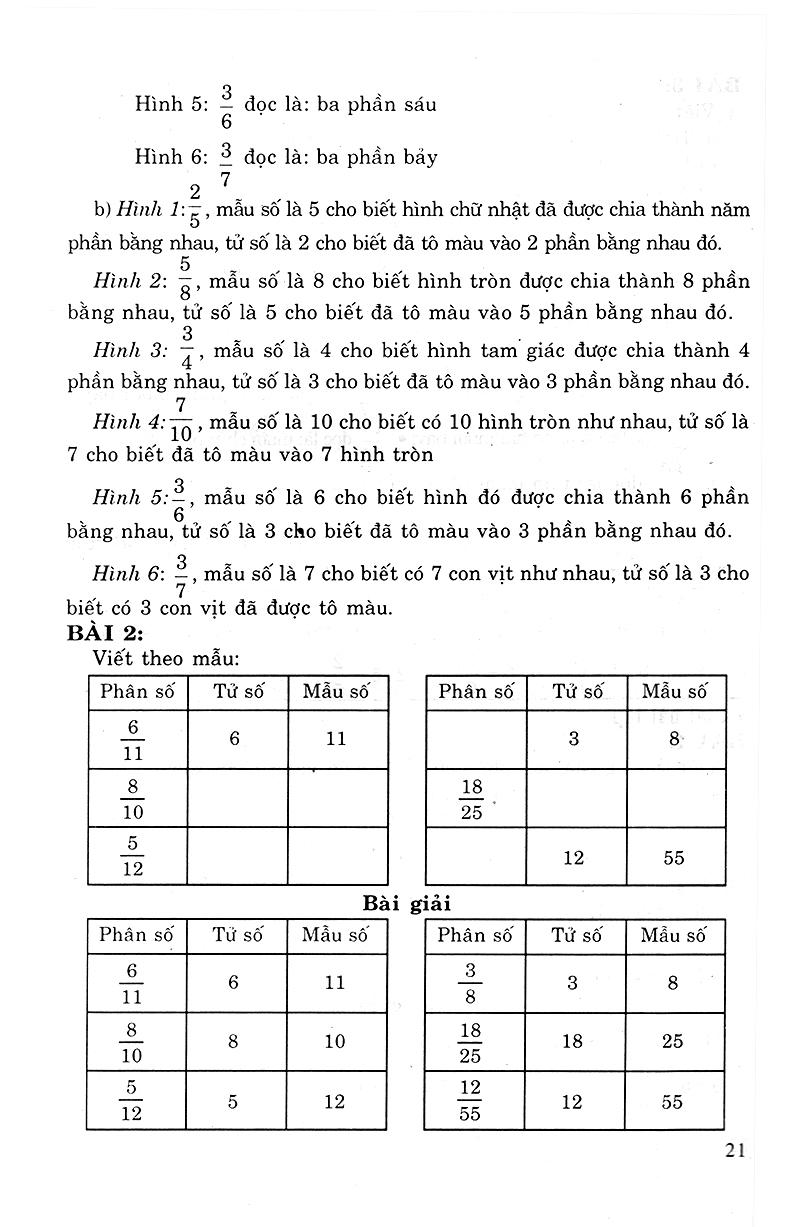 Giải Bài Tập Toán 4 Tập 2 (Tái Bản - Có Chỉnh Lí Lần Thứ 8 Theo Chương Trình Giảm Tải)