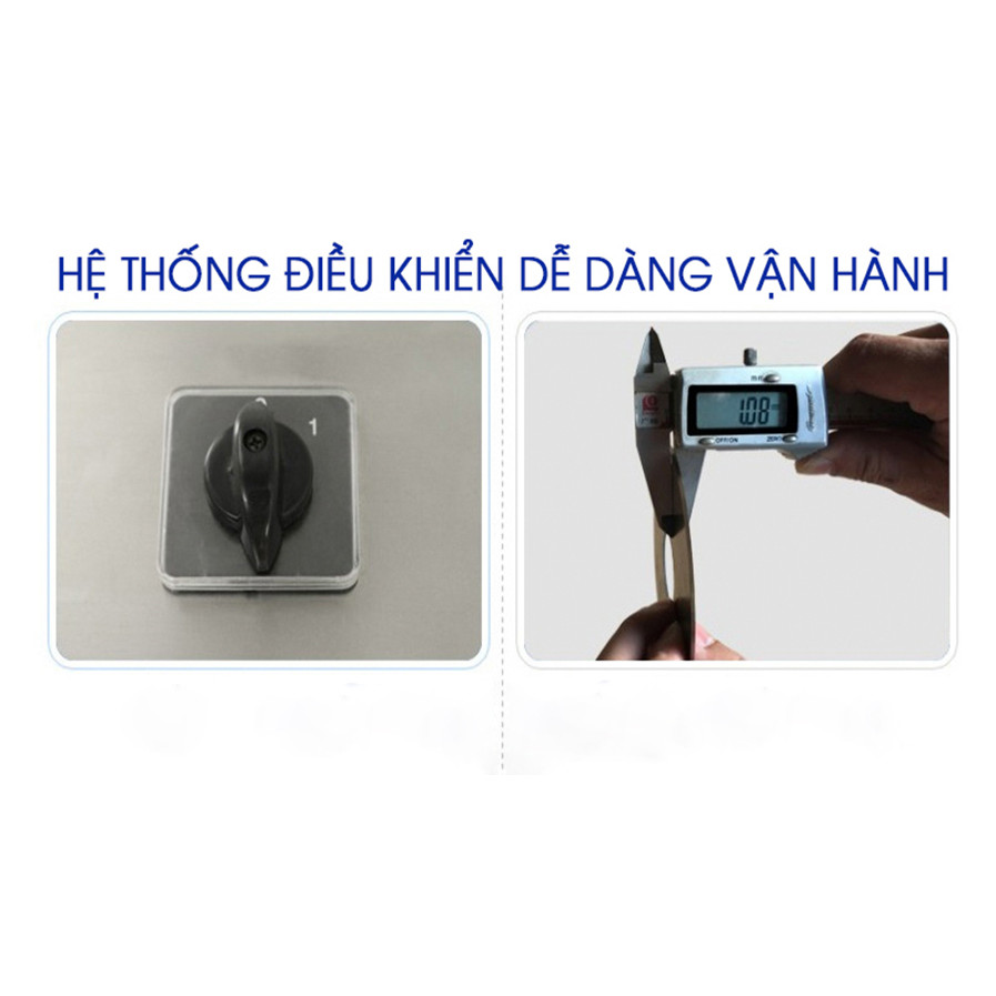 Máy Cắt, Thái Thịt Tươi Sống DQ-8 NEWSUN Thay Được Lưỡi Dao - Hàng Chính Hãng