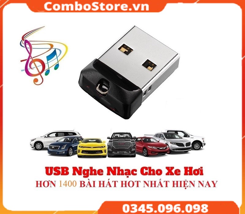 USB nghe nhạc chất lượng cao 320kps cho xe ô tô