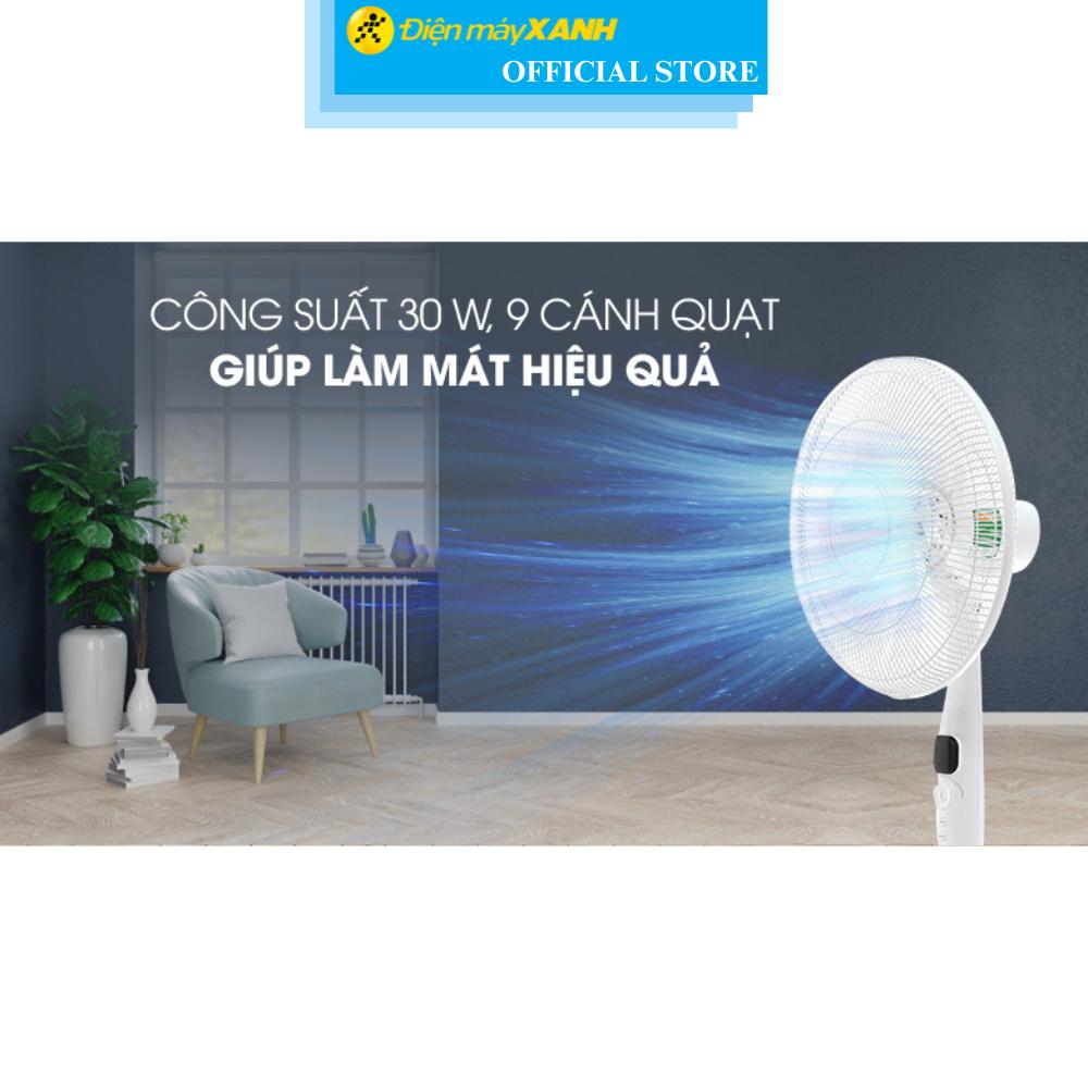 Quạt cây Toshiba 9 cánh DC inverter F-LSD10(W)VN 30W - Hàng Chính Hãng
