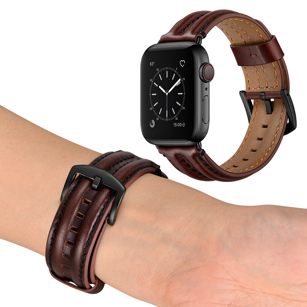 Dây Da Bò Sinewy dành cho Apple Watch Size 38mm / 40mm