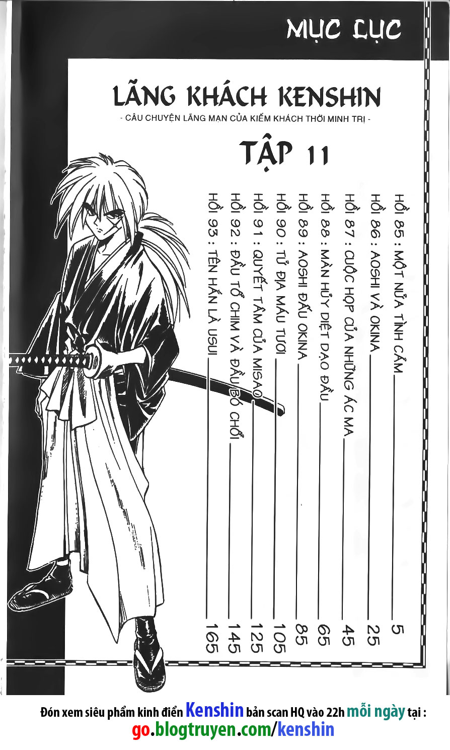 lãng khách kenshin bản nét (2019) chapter 85 1