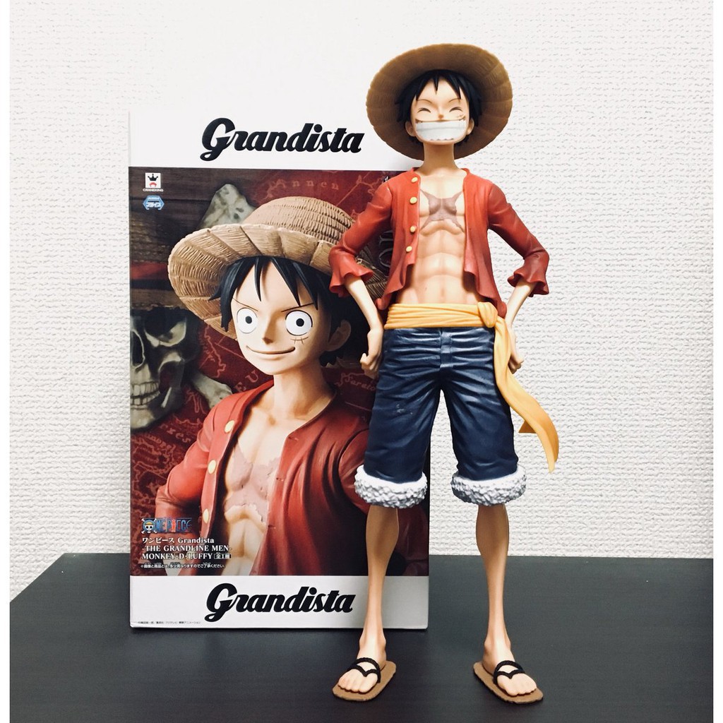 Mô hình Monkey D Luffy Grandista cao 27cm - One Piece