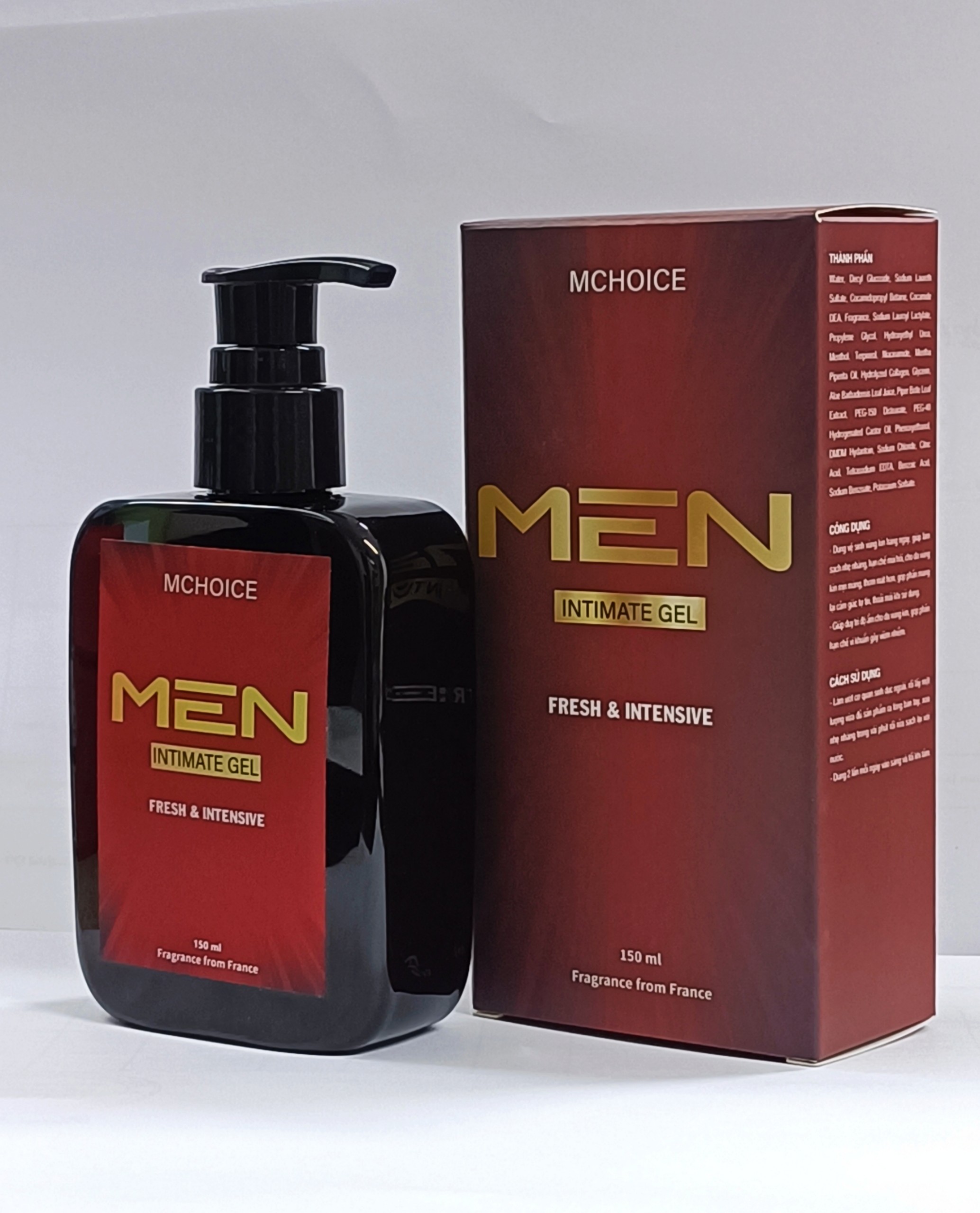 Dung dịch vệ sinh nam Men Intimate Gel, giúp làm sạch, kháng khuẩn, thơm mát, tự tin - MChoice