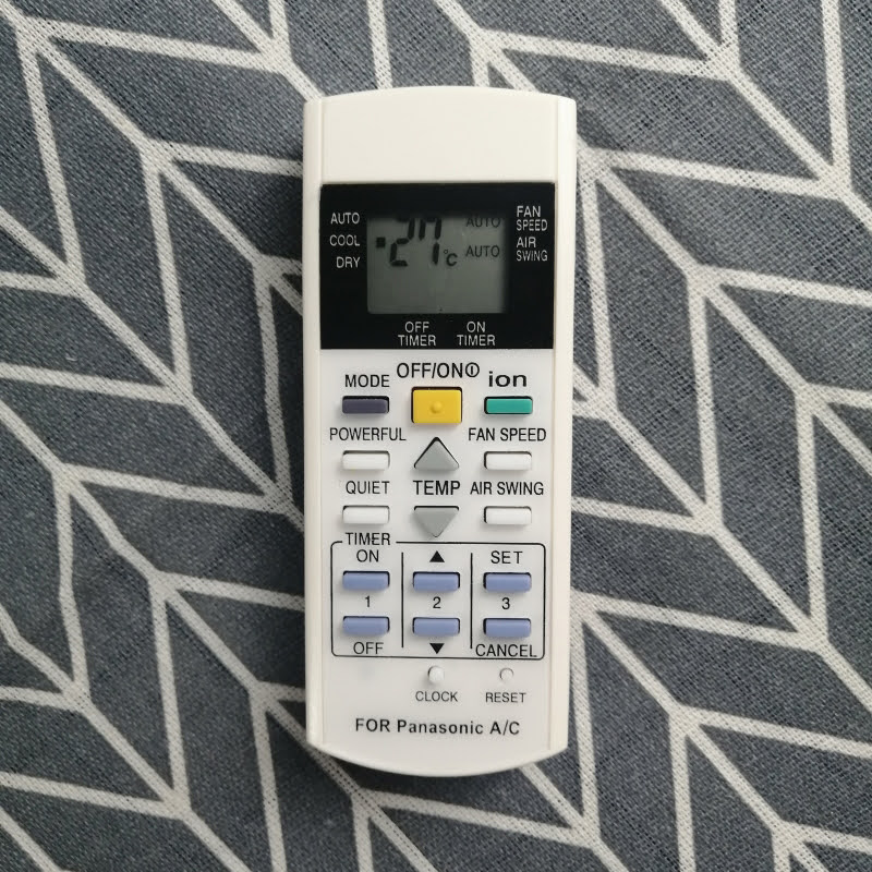 Điều Khiển Điều Hòa Panasonic Ion 1 Chiều-Remote Máy Lạnh Panasonic 1 Chiều I-on