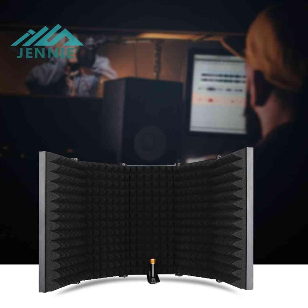 Set 5 Tấm Chắn Cách Âm Chống Ồn Có Thể Gấp Gọn Cho Micro